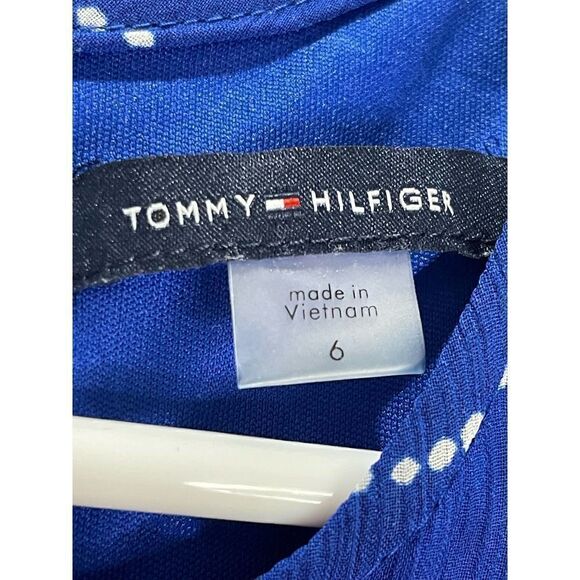 Tommy Hilfiger royal blue and white dress size 6 - Picture 5 of 5